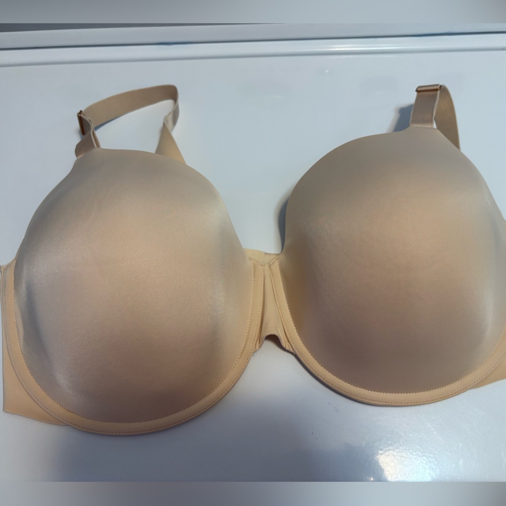 Soma Vanishing 360 Perfect Coverage Beige Cream Bra Women’s Size 40DDD
